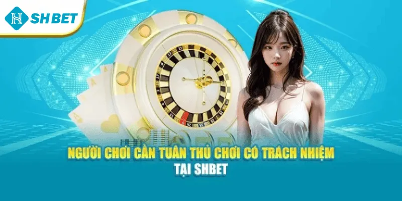 Người chơi cần tuân thủ chơi có trách nhiệm tại Shbet